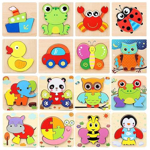 Puzzle 3D Educativo 25 Pezzi Per Bambini – Giocattolo Montessori Fai Da Te, Colorato, Sicuro E Stimolante - 2