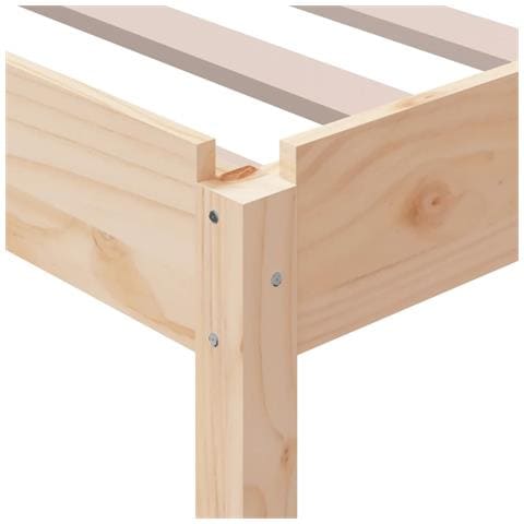 Letto Impilabile 100x200cm In Legno Massello Di Pino - Foto 2