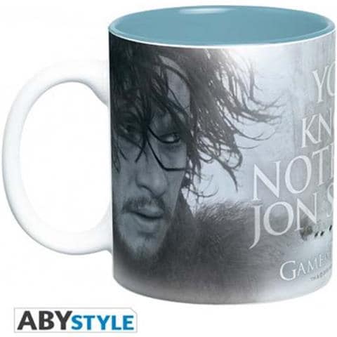 Game Of Thrones - Mug Tazza 460ml You Know Nothing Jon Snow E Ygritte - Foto 1