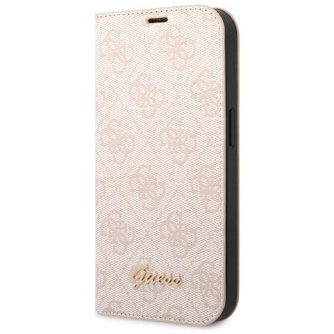 Pc /tpu 4g Metal Camera Outline Book Case Fr Apple Iphone 14 - Pink (gubkp14shg4shp) - Foto 1