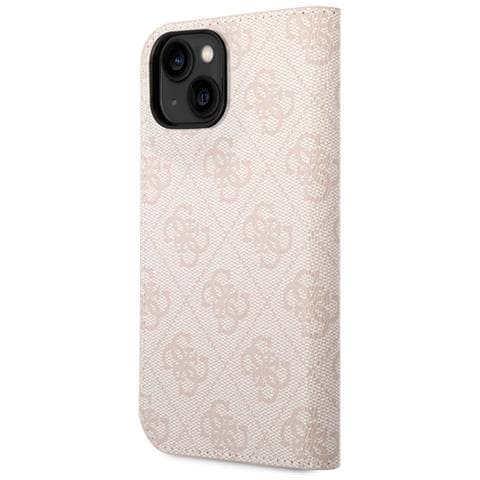 Pc /tpu 4g Metal Camera Outline Book Case Fr Apple Iphone 14 - Pink (gubkp14shg4shp) - Foto 2