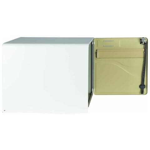 Cassetta Della Posta 36,5 X 28 X 31 Cm Bianco Plastica - Foto 2