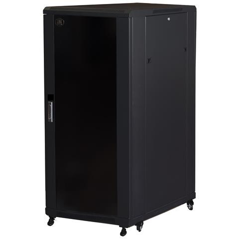 Armadio Rack 19'' Per Reti 27u 1388x600x800mm Colore Nero - Foto 1