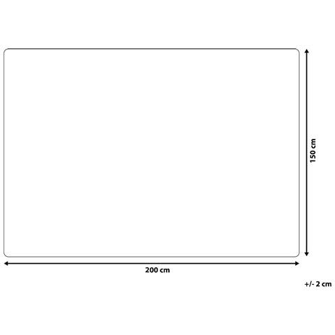 Copriletto Bianco 150 X 200 Cm Rakya - Foto 6