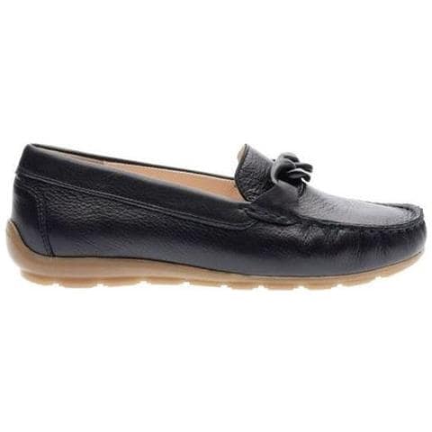 Alabama Mocasins Mocassino Pelle Scarpe Donna Blu Eu 39, 12-19201-02 - Foto 2