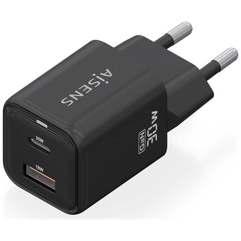 ASCH-30W2P021-BK Caricabatterie per dispositivi mobili Universale Nero AC Ricarica rapida Interno - Foto 2