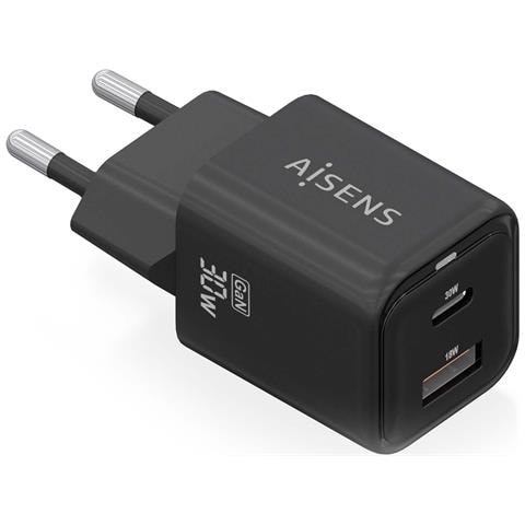 ASCH-30W2P021-BK Caricabatterie per dispositivi mobili Universale Nero AC Ricarica rapida Interno - Foto 1