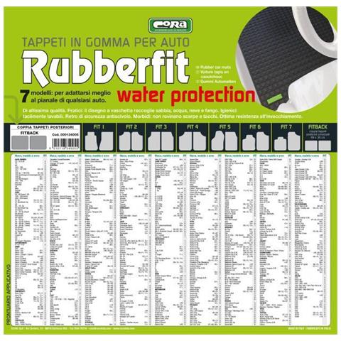 Tappeti Gomma Posteriori Rubberfit Fitback - Foto 3