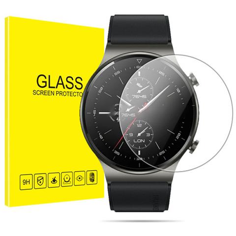 Pellicola Protettiva In Vetro Temperato Per Smartwatch, Confezione Da 2 Edizione Alla Moda Huawei Gt2 Pro - Foto 1