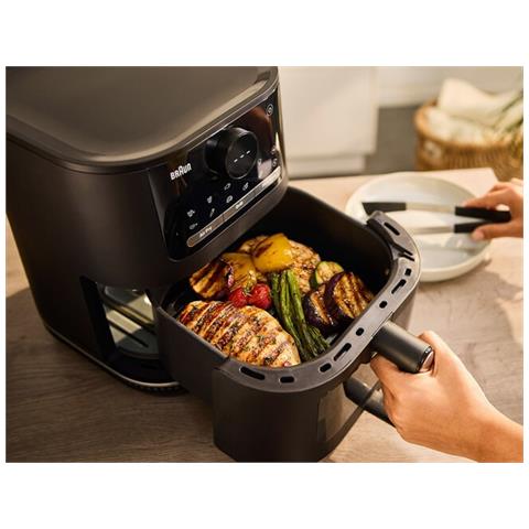 HF5073 Singolo 6 L Indipendente 2000 W Friggitrice ad aria calda Nero - Foto 5