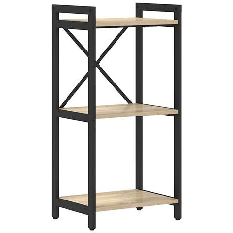 Libreria rovere sonoma 40 x 30 x 83 cm Legno multistrato - Foto 1