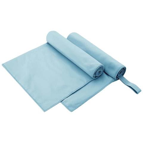 Asciugamani Sportivi 2 pcs Blu 100 x 50 cm - Foto 1