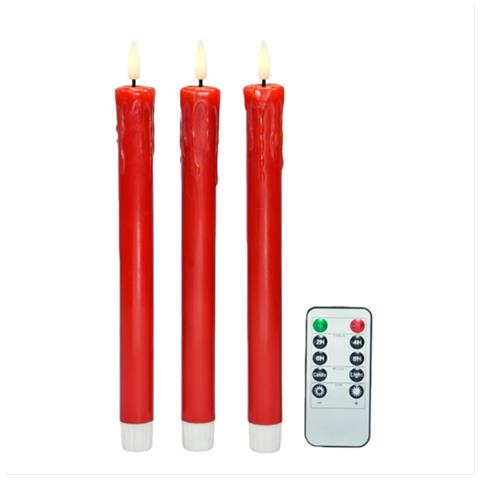 Candele Led Con Effetto Goccia D'acqua E Telecomando Per Natale E Matrimoni - Foto 1
