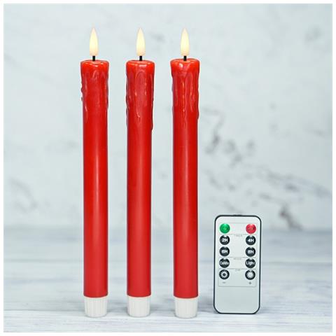 Candele Led Con Effetto Goccia D'acqua E Telecomando Per Natale E Matrimoni - Foto 2