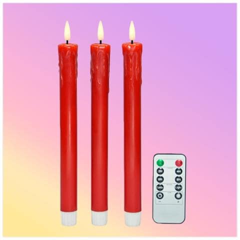 Candele Led Con Effetto Goccia D'acqua E Telecomando Per Natale E Matrimoni - Foto 7