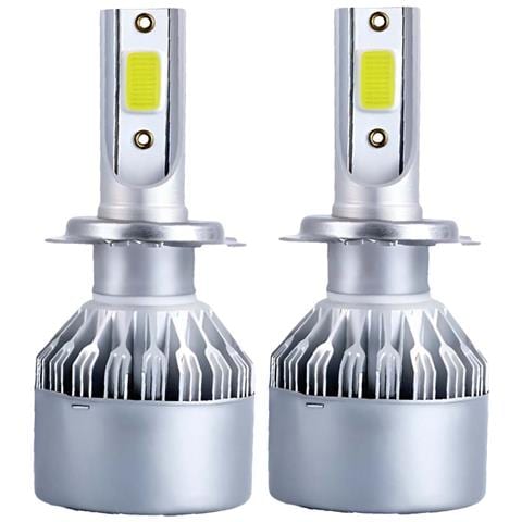 Lotto Di 2 Lampadine Led C6 H7 24w Per Faro Automobilistico, Illuminazione Ad Alta Intensità - Foto 2