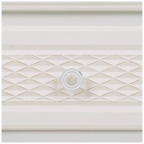Comodino In Legno Bianco 41x33,5x68 - Foto 6
