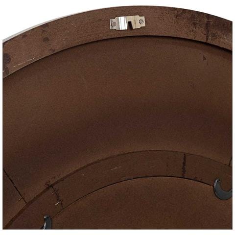 Specchio Rotondo In Legno Con Rilievo Blu D90x2h - Foto 8