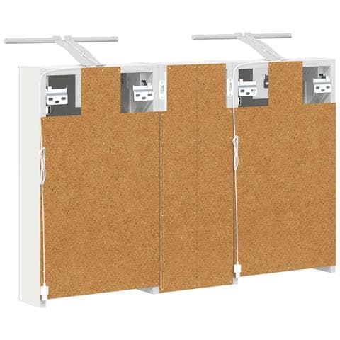 Set di Armadi da Bagno con lo scaffale 3 pcs 80 x 10,5 x 50 cm - Foto 9
