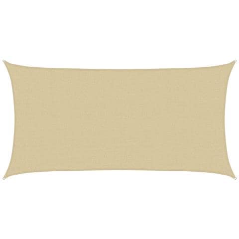 Telo Ombra Beige 2 x 6 m HDPE - Foto 1