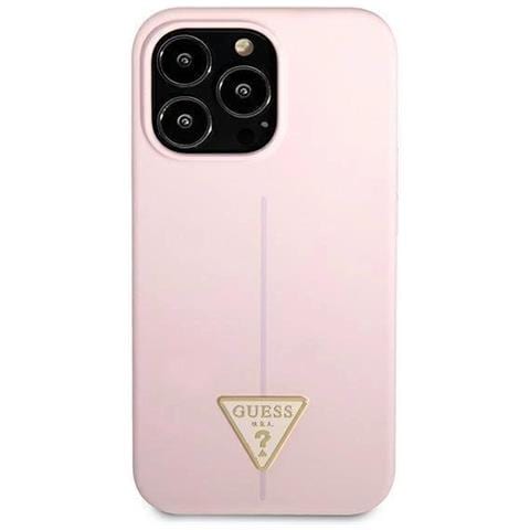 Indovina Guhcp13xsltgu Custodia Per Iphone 13 Pro Max 6,7 Viola /viola In Silicone A Forma Di Triangolo. - Foto 1