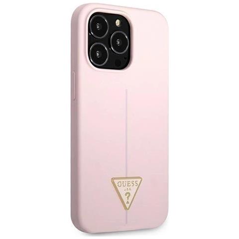 Indovina Guhcp13xsltgu Custodia Per Iphone 13 Pro Max 6,7 Viola /viola In Silicone A Forma Di Triangolo. - Foto 2