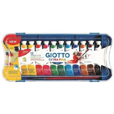 box 12 tubetti tempera 12ml tubo 4 assortito - Foto 2