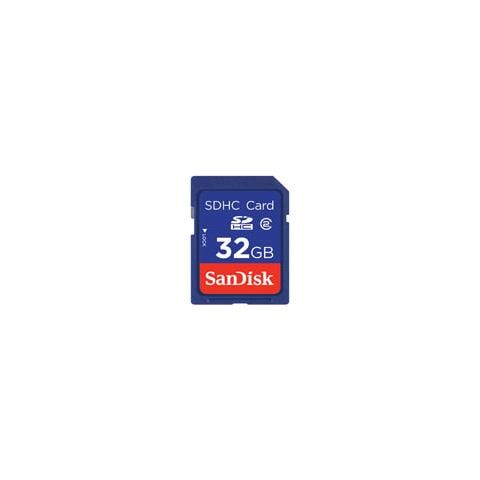 Standard SDHC Card, 32 GB, Secure Digital High-Capacity (SDHC) , Blu - Foto 1