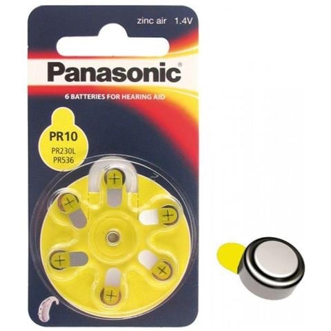 IBT-PAC-V10 - Batterie a Bottone per Protesi Acustiche PR10, 6pz - Foto 2