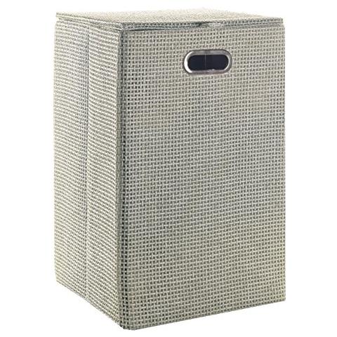 Linea Lavanda, Cesto Per Biancheria, 35x35xh. 58 Cm Grigio - Foto 1