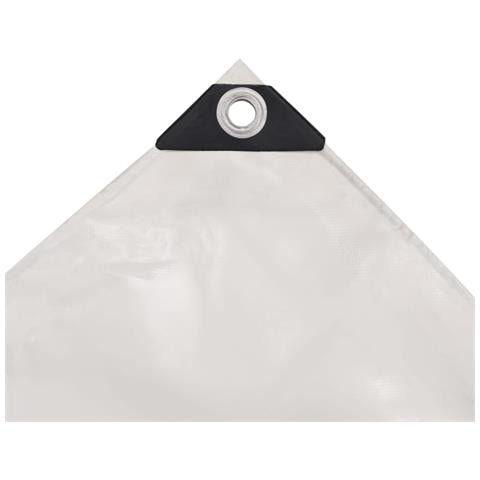 Telone 650 G / m² 3x4 M Bianco - Foto 1