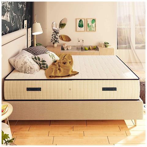 Materasso Singolo In Memory Con Micro Molle Hybrid Sport Fluttuo Misura 100x190 Cm H25 Cm - Foto 5