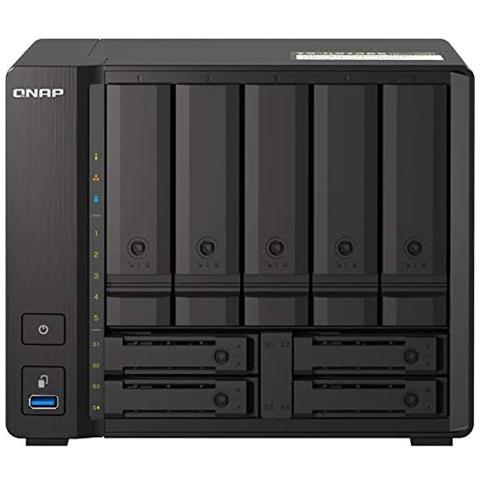 NAS TS-H973AX-32G 9 Slot 3.5" / 2.5" Interfacce 3 x Gigabit Ethernet / 4 x USB 3.1 Ram 32 GB - Foto 2