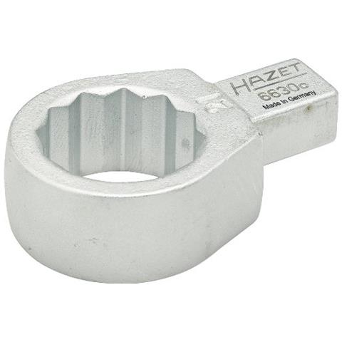6630c-16 Chiave Ad Ad Innesto Anello, Argento, Attacco Quadro Ad Innesto 9 X 12 Mm - Foto 1