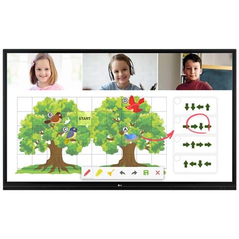 55TR3BG-B visualizzatore di messaggi Pannello piatto per segnaletica digitale 139,7 cm (55") IPS 350 cd /m² 4K Ultra HD Nero Touch screen 16/7 - Foto 1