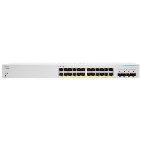 Switch di Rete CBS220-24FP-4X Gestito L2 24 Porte Gigabit Ethernet (10/100/1000) Supporto Power over Ethernet (PoE) ColoreBianco - Foto 2