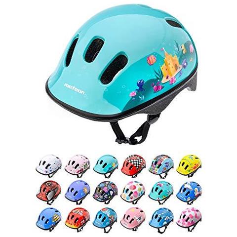 Casco Per Il Bambino Scherza Bambino Dei Bambini Dei Ragazzi Del Ciclo Di Sicurezza Casco Da Motociclista Piccoli Formati Per Il Bambino Mtb Della Bicicletta Skateboard Scooter Hoverboard Equitazione Leggero Regolabile Traspirante Ks06 - Foto 1