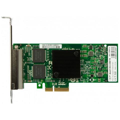 ALL0136-4-GB-TX, Cablato, PCI-E, Ethernet, Gigabit Ethernet, IEEE 802.1Q, IEEE 802.1as, IEEE 802.3, IEEE 802.3ab, IEEE 802.3az, IEEE 802.3u, IEEE 802.3x, IEEE 80, Intel I350 - Foto 1