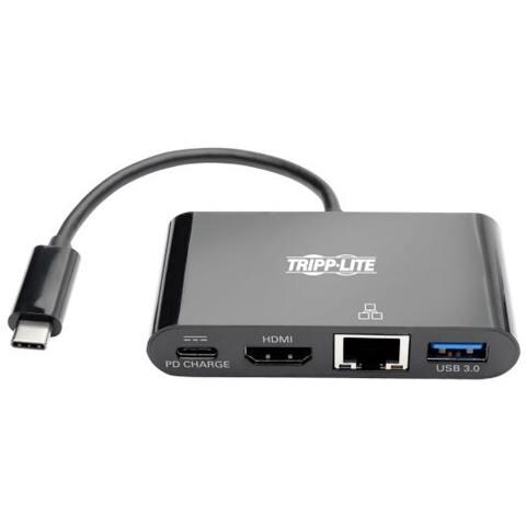 Tripp Lite U444-06N-HGUB-C USB 3.1 (3.1 Gen 2) Type-C 5000Mbit / s Nero perno e concentratore - Foto 3