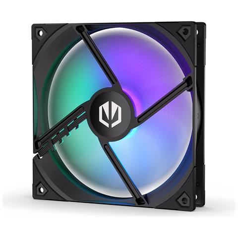 Fluctus 140 PWM ARGB Case per computer Ventilatore 14 cm Nero, Bianco - Foto 2