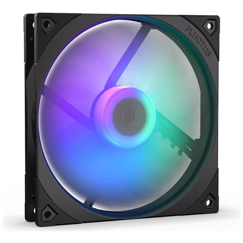 Fluctus 140 PWM ARGB Case per computer Ventilatore 14 cm Nero, Bianco - Foto 1