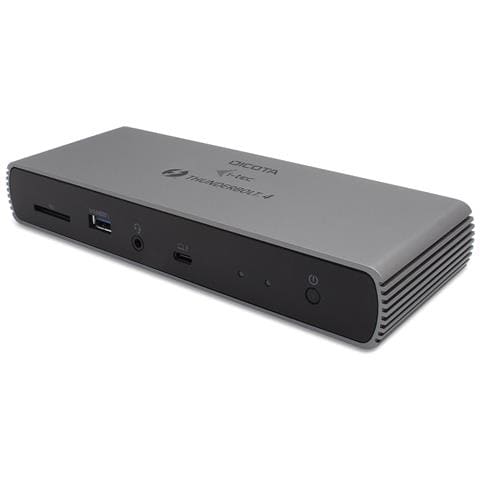 D32006 replicatore di porte e docking station per laptop Cablato Thunderbolt 4 Antracite - Foto 1