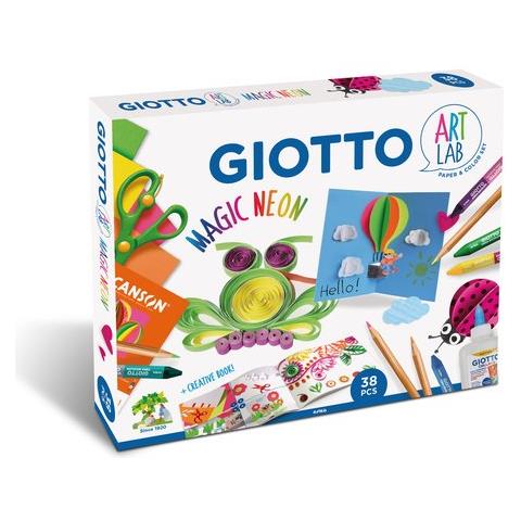 Kit Colori F582200 Giotto Magic Neon Art Lab - Foto 1