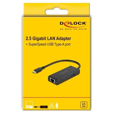 Adattatore USB Type-C per 2,5 Gigabit LAN con USB Tipo-A femmina - Foto 2
