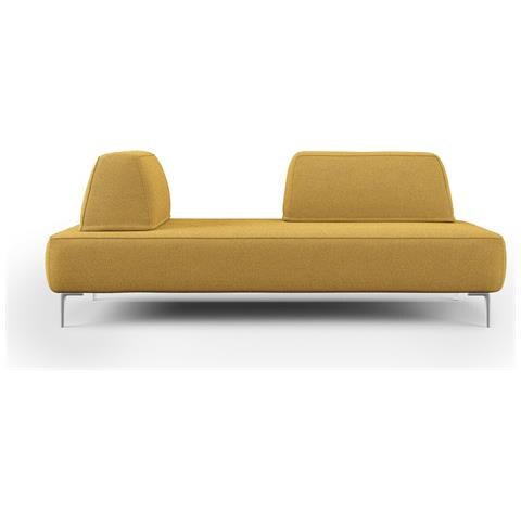 Newton Divano Lineare Con Schienali Movibili T07 Giallo - Foto 2