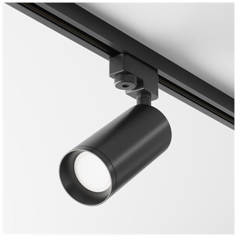 Faretto Per Binario Moderno Focus Alluminio Nero 1 Luce - Foto 5