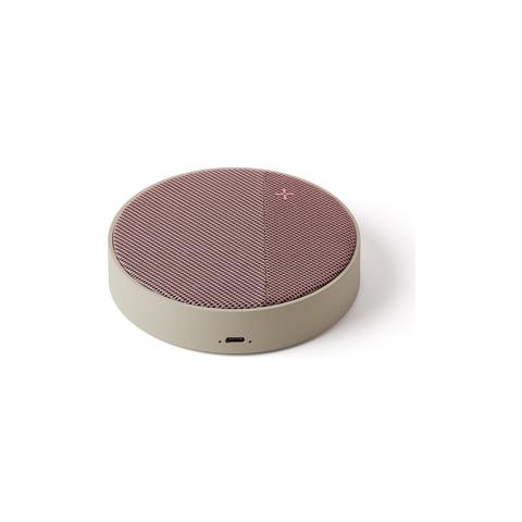 Speaker Bluetooth Compatto E Leggero Con Funzione Carica A Induzione, Rosa - Foto 1