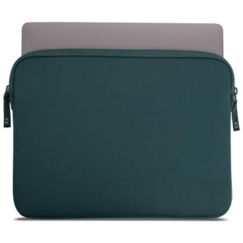 Custodia Per Macbook Pro / Air 13'' In Memory Foam Modello Basics Life, Verde - Foto 2