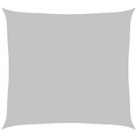 Vela Parasole Grigio Chiaro 3x2,5 M 100% Poliestere Oxford - Foto 1