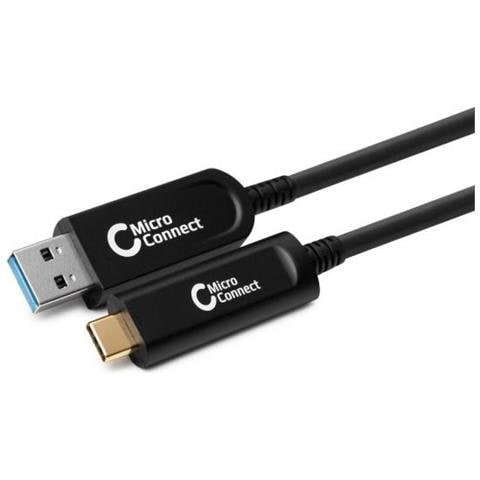 Mc-usb3.2ca10op Cavo Usb 10 M Usb 3.2 Gen 2 (3.1 Gen 2) Usb A Usb C Nero - Foto 1